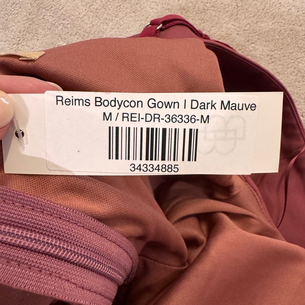 Baltic Born Rust Off-Shoulder Maxi Gown - Picture 15 of 15